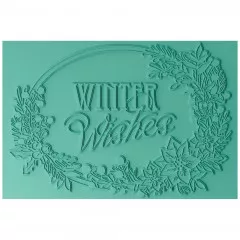 3D Embossing Folder by Jen Long - Winter Wishes