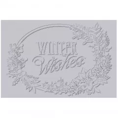 3D Embossing Folder by Jen Long - Winter Wishes