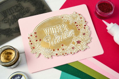 3D Embossing Folder by Jen Long - Winter Wishes