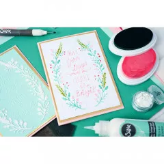 Sizzix - Layered Stencil by Jen Long - Merry & Bright #3