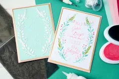 Sizzix - Layered Stencil by Jen Long - Merry & Bright #3