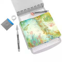 Sizzix - Clear Stamps with Stencil by Vic Hollins - Nature