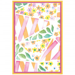 3D Embossing Folder by Stacey Park - Fragmented Floral
