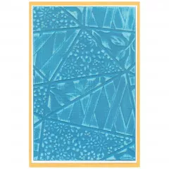 3D Embossing Folder by Stacey Park - Fragmented Floral