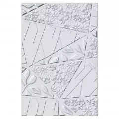 3D Embossing Folder by Stacey Park - Fragmented Floral