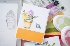 Sizzix - Clear Stamps by Catherine Pooler - Sending Sunshine Sentiments