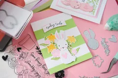 Sizzix - Clear Stamps by Catherine Pooler - Bunny Bits & Blooms