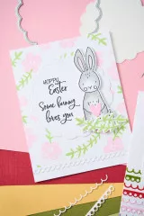 Sizzix - Clear Stamps by Catherine Pooler - Bunny Bits & Blooms