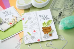 Sizzix - Clear Stamps by Catherine Pooler - Greenhouse Finds