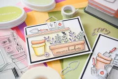 Sizzix - Clear Stamps by Catherine Pooler - Greenhouse Finds