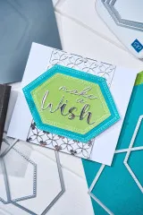 Framelits Dies by Stacey Park - Reversed Belinda Stitched Hexagons