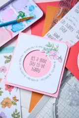 Sizzix - Clear Stamps by Lisa Jones - Sending a Little Love