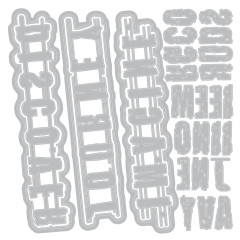 Thinlits Die by Seth Apter - Word Wafers #1