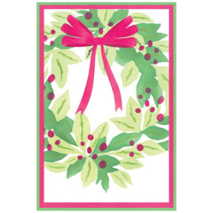 Sizzix - Layered Stencil by Stacey Park - A Wreath in Time