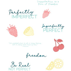 Thinlits Die with Stamps by 49 and Market - Perfectly Imperfect