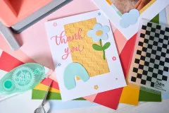 Thinlits Die by Letters by Shells - Common Greetings