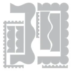 Thinlits Die by Letters by Shells - Fun Borders