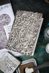 3D Texture Fades Embossing Folder by Tim Holtz - Engraved Large