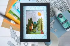 3D Embossing Folder by Eileen Hull - Lacy Leaves