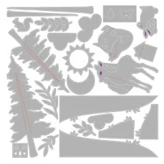 Thinlits Die by Eileen Hull - Home Sweet Home