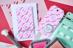 Sizzix - Rotating Stencil - Geo Blocks