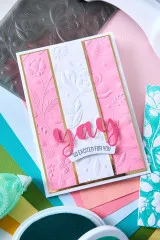 3D Embossing Folder by Catherine Pooler - Happy Garden #1