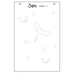 Sizzix - Layered Stencil by Catherine Pooler - Happy Garden #2