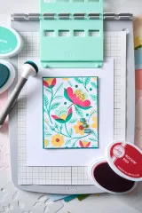Sizzix - Layered Stencil by Catherine Pooler - Happy Garden #2