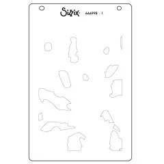 Sizzix - Layered Stencil by Catherine Pooler - Paper Scraps