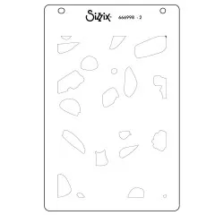 Sizzix - Layered Stencil by Catherine Pooler - Paper Scraps