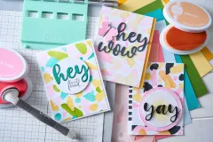 Sizzix - Layered Stencil by Catherine Pooler - Paper Scraps