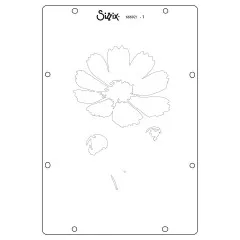 Sizzix - Layered Stencil by Willow Wolfe - Cosmo