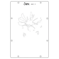 Sizzix - Layered Stencil by Willow Wolfe - Cosmo