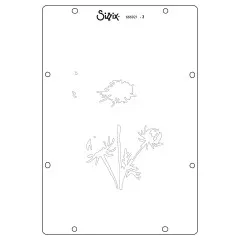 Sizzix - Layered Stencil by Willow Wolfe - Cosmo