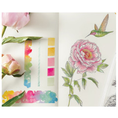 Sizzix - Clear Stamps by Willow Wolfe - Flowers and Creatures