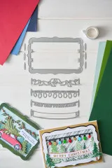 Thinlits Die by 49 and Market - Snap and Swap Merry Christmas