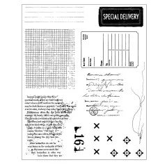 Sizzix - Clear Stamps with Cutting Dies by 49 & Market - Creative Combos