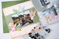 Sizzix - Clear Stamps with Cutting Dies by 49 & Market - Sweet Sprigs