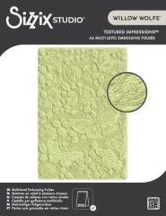 Multi-Level Embossing Folder by Willow Wolfe - Nouveau Butterfly