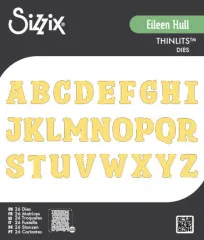 Thinlits Die by Eileen Hull - Nora Alphabet