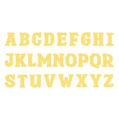 Thinlits Die by Eileen Hull - Nora Alphabet