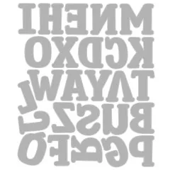 Thinlits Die by Eileen Hull - Nora Alphabet