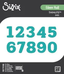 Thinlits Die by Eileen Hull - Nora Numbers