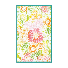Sizzix - Layered Stencil by Vicki Boutin - Buildables Botanicals #1