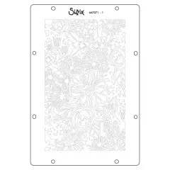 Sizzix - Layered Stencil by Vicki Boutin - Buildables Botanicals #1