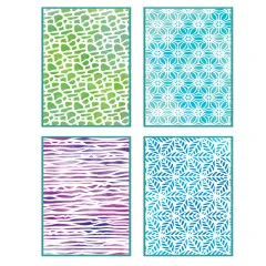 Sizzix - Layered Stencil by Vicki Boutin - Words and Numbers