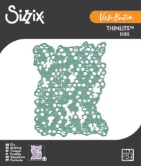 Thinlits Die by Vicki Boutin - Bubble Wrap Background