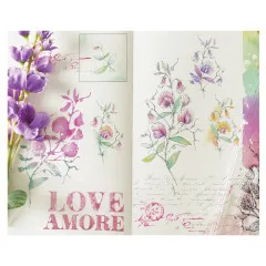 Sizzix - Clear Stamps by Willow Wolfe - Love Letter