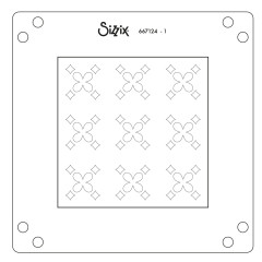 Sizzix - Mini Layered Stencils - Print & Pattern Fanciful Snowflakes