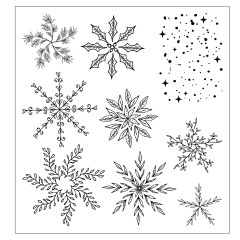 Sizzix - Clear Stamps - Let it Snow